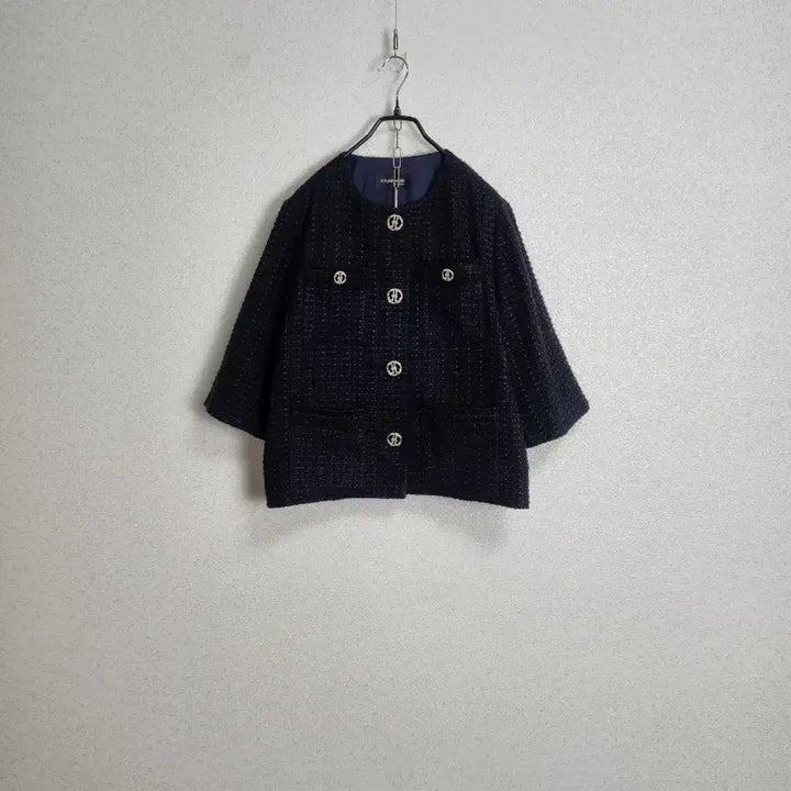 [BUNJANG] Kyungwon Apparel Tweed Jacket / 제평 경원어패럴 트위드 자켓55 66