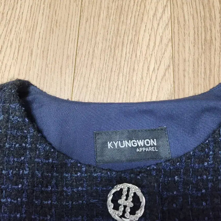 [BUNJANG] Kyungwon Apparel Tweed Jacket / 제평 경원어패럴 트위드 자켓55 66