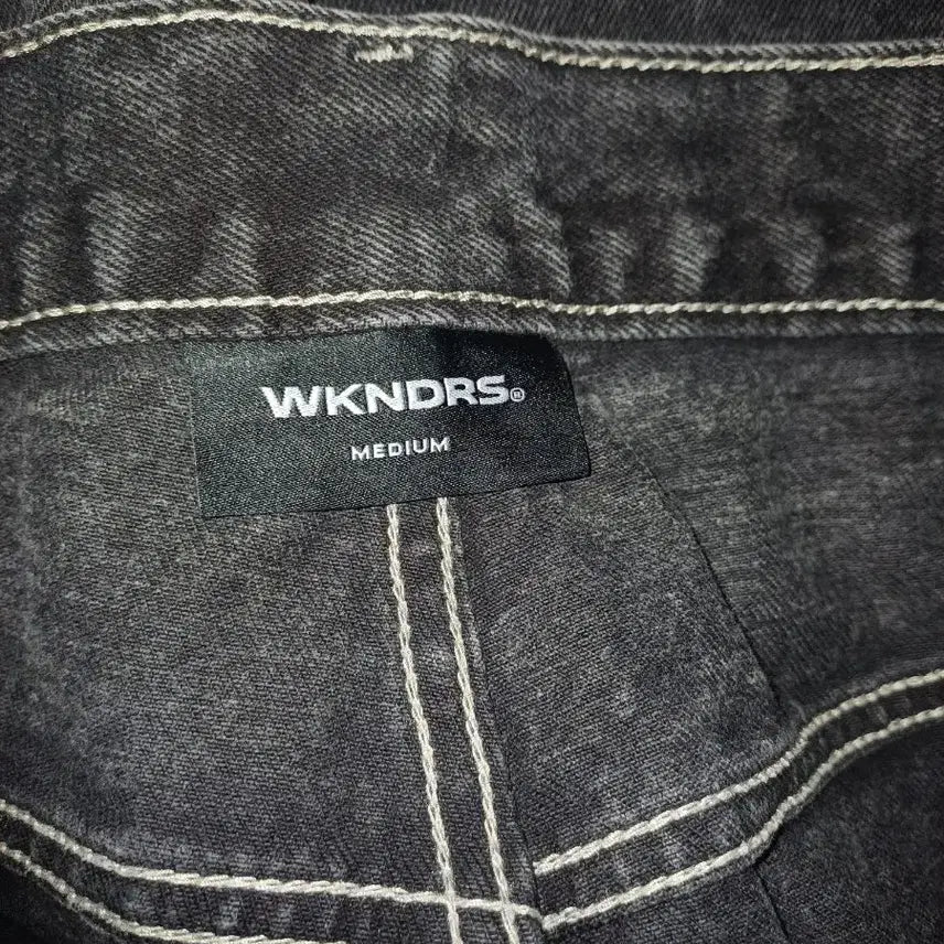 [BUNJANG] WKNDRS Carpenter Denim Wide Pants M / 위캔더스 카펜터 데님 와이드 팬츠 m
