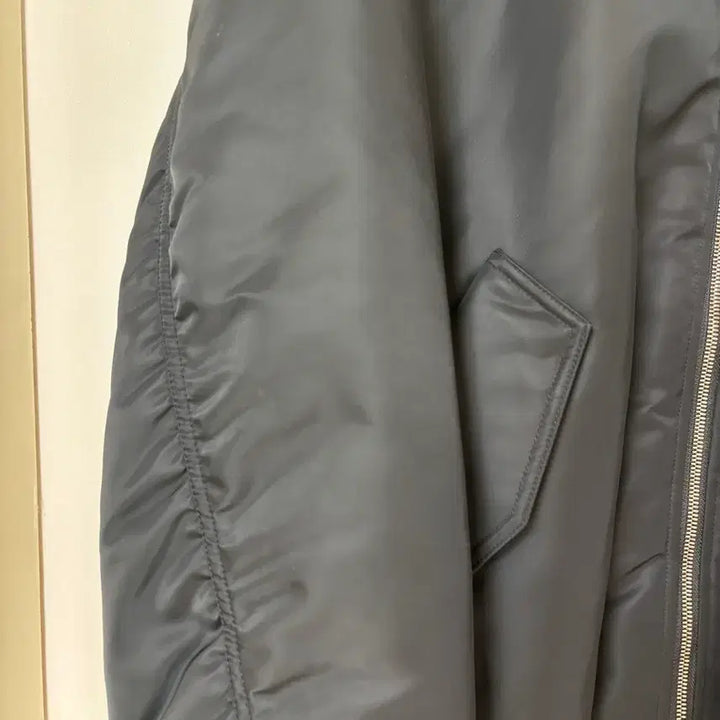 [BUNJANG] Wooyoungmi 24FW Oversized MA-1 Bomber Jacket Black Size 48 / 24fw 우영미 오버핏 MA-1 블랙  48사이즈