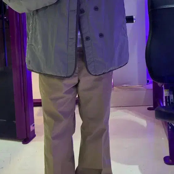 [BUNJANG] Italian Army Officer Chino Pants / 80s 이탈리아군 오피셔 치노 팬츠 (33-34)