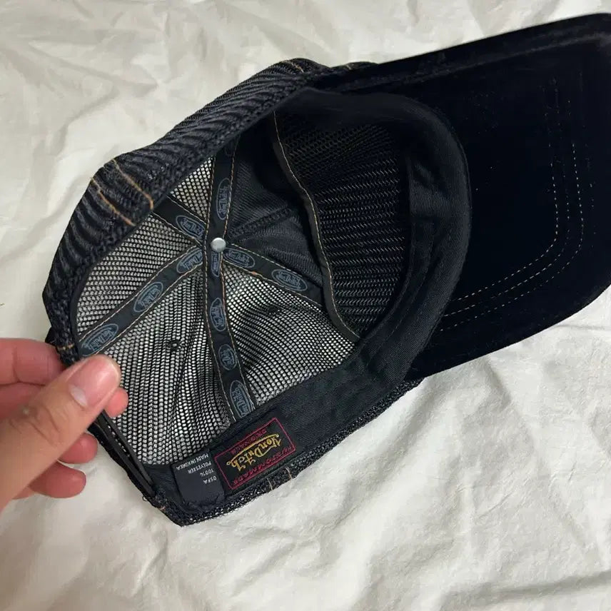 [BUNJANG] Von Dutch Velvet Mesh Cap / 본더치 매쉬캡