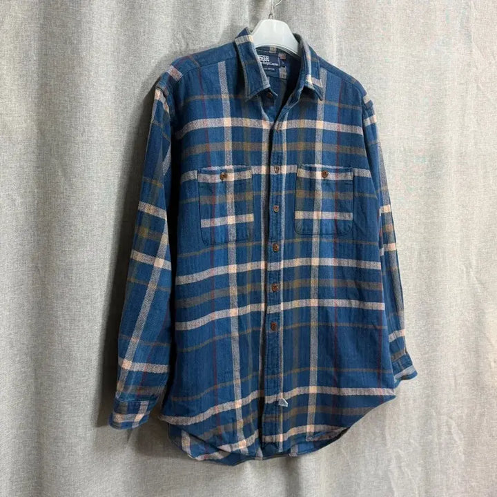 [BUNJANG] Polo Ralph Lauren Vintage Check Flannel Shirt / [해외L] 90s 폴로 랄프로렌 빈티지 체크 플라넬 셔츠 남방