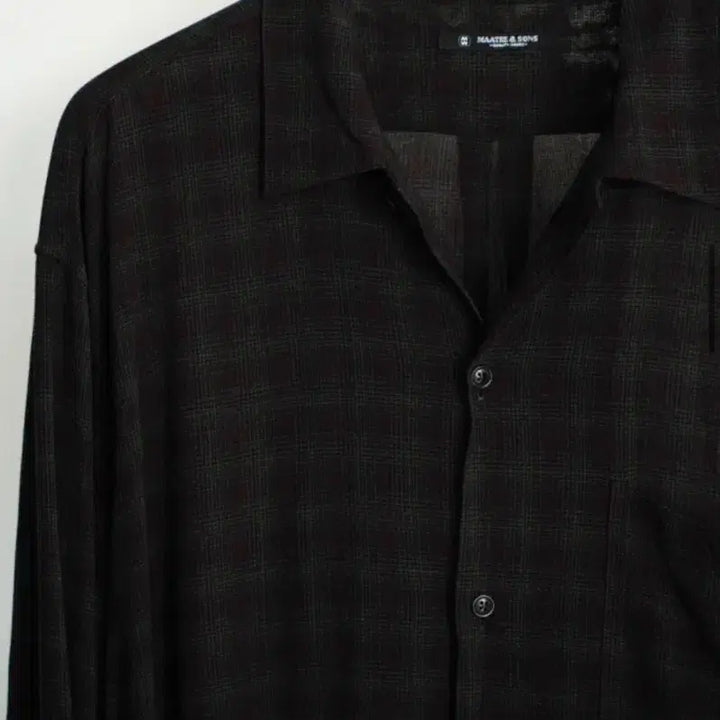 [SOLD OUT] 마티앤선즈 OP COLLAR RAYON BRCHECK 셔츠