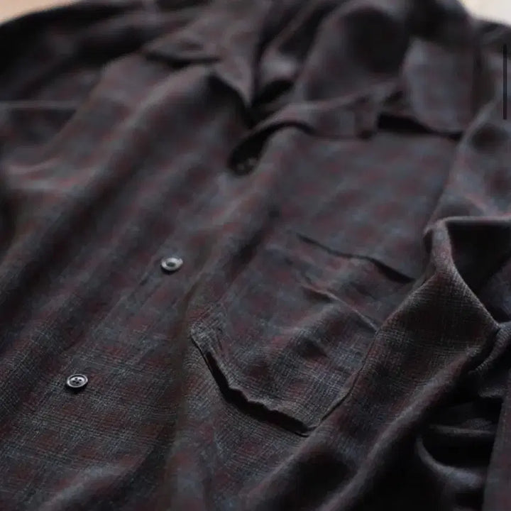 [SOLD OUT] 마티앤선즈 OP COLLAR RAYON BRCHECK 셔츠