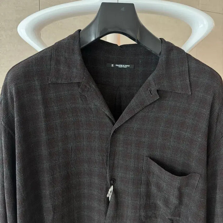 [SOLD OUT] 마티앤선즈 OP COLLAR RAYON BRCHECK 셔츠