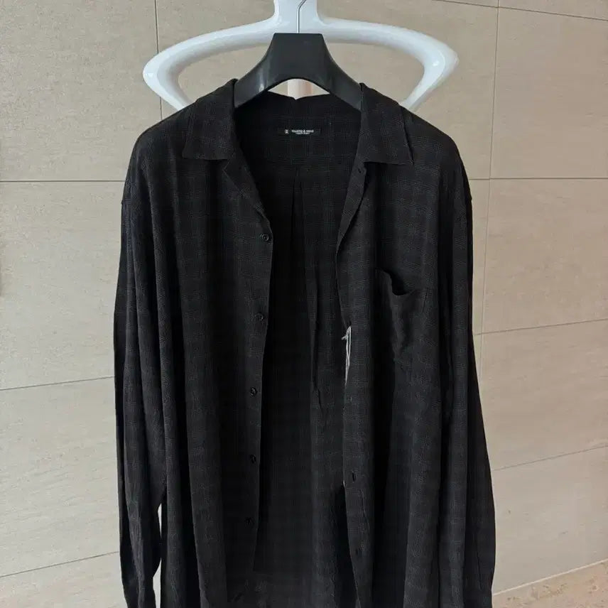[SOLD OUT] 마티앤선즈 OP COLLAR RAYON BRCHECK 셔츠