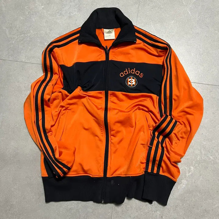 [BUNJANG] Adidas Orange Jersey Track Top / 100 아디다스 오렌지 져지 트랙탑
