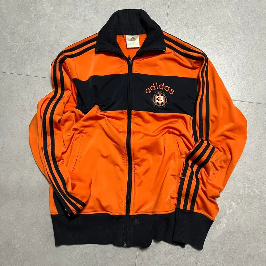 [BUNJANG] Adidas Orange Jersey Track Top / 100 아디다스 오렌지 져지 트랙탑