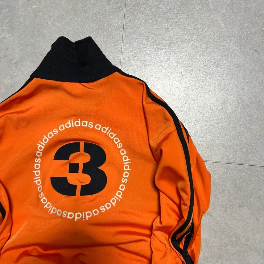 [BUNJANG] Adidas Orange Jersey Track Top / 100 아디다스 오렌지 져지 트랙탑