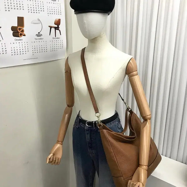 [BUNJANG] Coach Leather Two-Way Bag / 코치 레더 투웨이백 가방