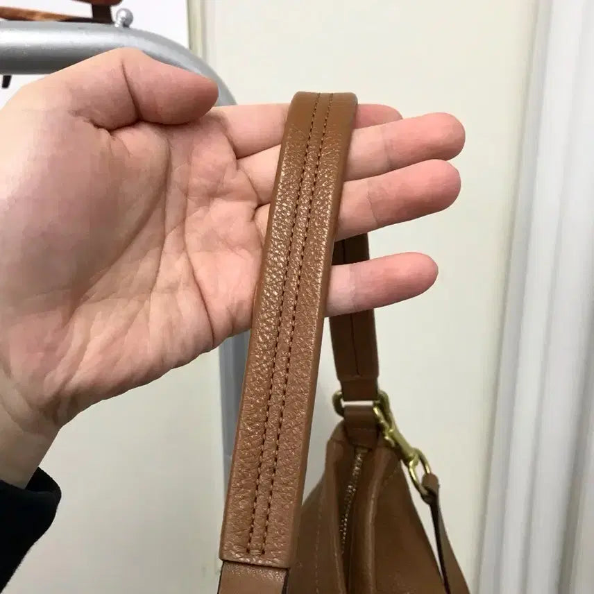 [BUNJANG] Coach Leather Two-Way Bag / 코치 레더 투웨이백 가방