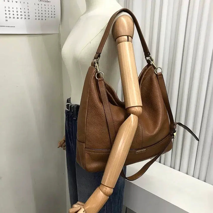 [BUNJANG] Coach Leather Two-Way Bag / 코치 레더 투웨이백 가방