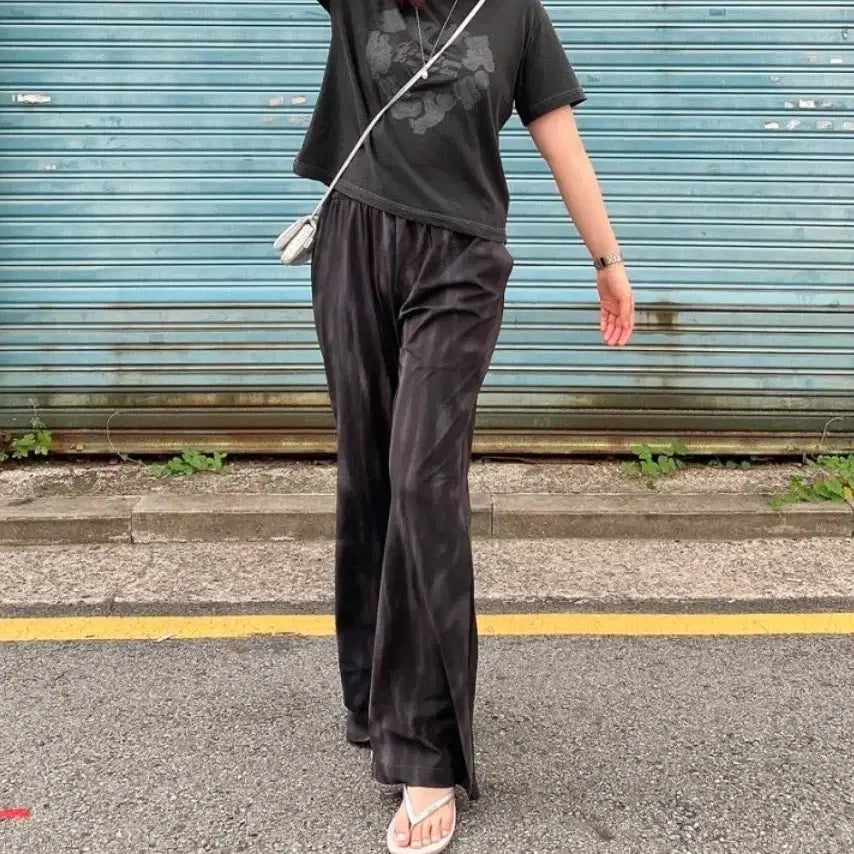 [BUNJANG] Enzo Blues Ash Bootcut Wide Pants / 엔조블루스 애쉬 부츠컷 와이드 팬츠