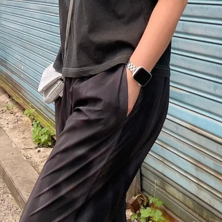 [BUNJANG] Enzo Blues Ash Bootcut Wide Pants / 엔조블루스 애쉬 부츠컷 와이드 팬츠