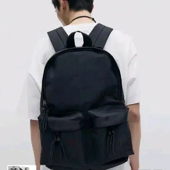 [BUNJANG] Maison Mineed Two-Pocket Backpack / 메종미네드 투포켓 백팩 가방