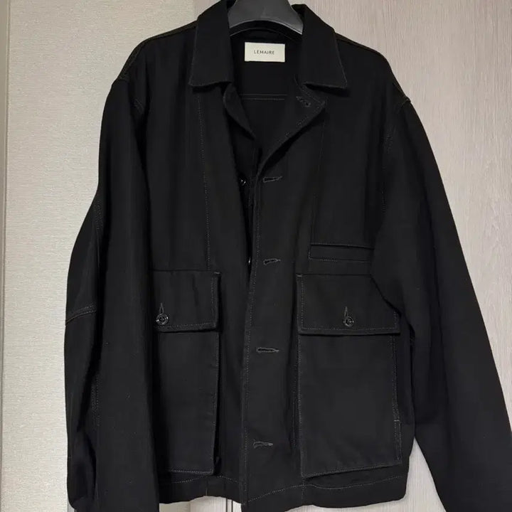 [BUNJANG] Lemaire Oversized Jacket Black M / 르메르 박시자켓 블랙 M