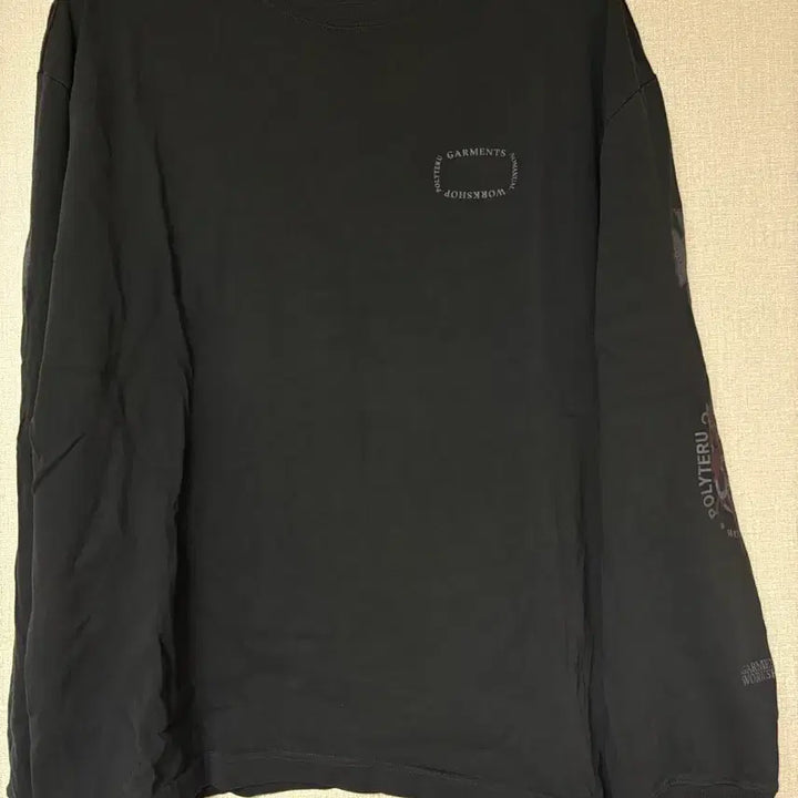 [BUNJANG] Polytelu x No.Manual Long Sleeve Shirt (Black, Size 4) / 폴리테루X노매뉴얼 롱슬리브 블랙 4사이즈!
