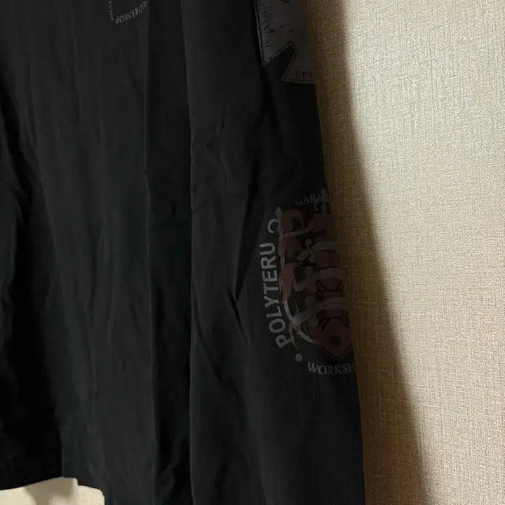 [BUNJANG] Polytelu x No.Manual Long Sleeve Shirt (Black, Size 4) / 폴리테루X노매뉴얼 롱슬리브 블랙 4사이즈!