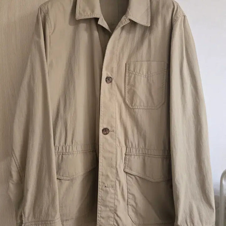 [BUNJANG] Anol Cambridge Members Beige Chore Jacket / Anol 캠브리지멤버스 베이지 초어 자켓 105