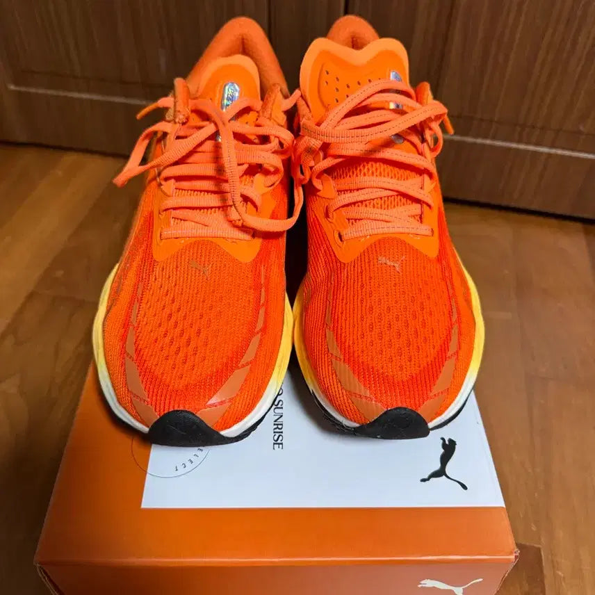 [BUNJANG] PUMA Velocity Nitro 4 Hello Sunrise Running Shoes / PUMA 푸마 벨로시티 나이트로 4 헬로선라이즈
