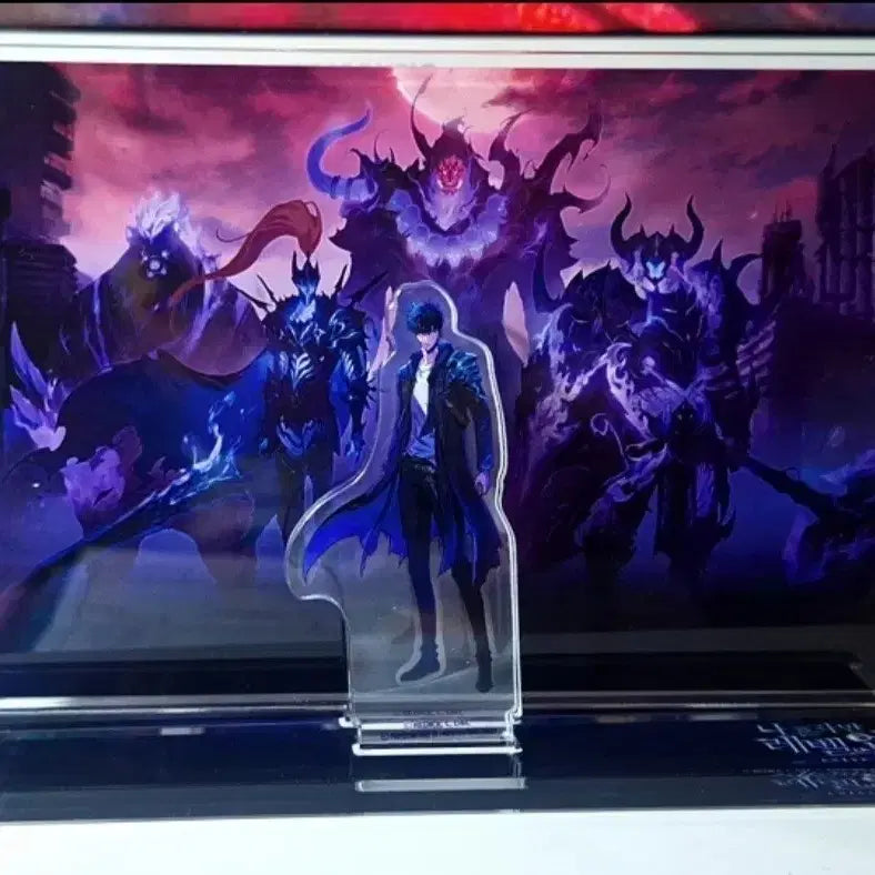 [BUNJANG] Solo Leveling Acrylic Limited Edition Diorama Stand / 나혼자만레벨업 아크릴 한정판 아크릴스탠드 디오라마