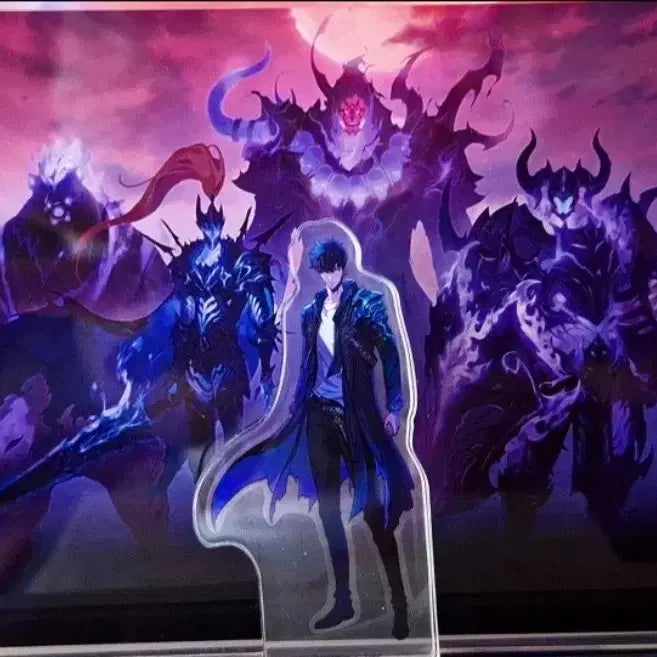 [BUNJANG] Solo Leveling Acrylic Limited Edition Diorama Stand / 나혼자만레벨업 아크릴 한정판 아크릴스탠드 디오라마