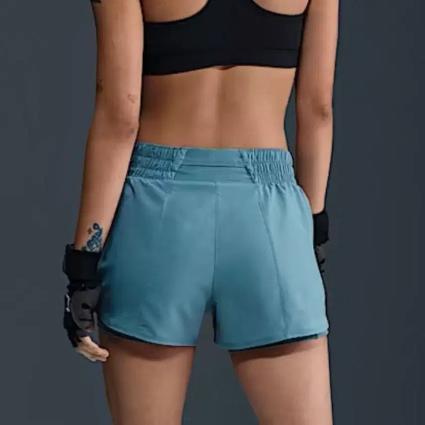 [BUNJANG] Nike Dri-FIT One 3-Inch Two-in-One Shorts Smoky Blue (S) / 새상품) 나이키 드라이 핏 원 3인치 투인원 쇼츠 65(S) 스모키블루