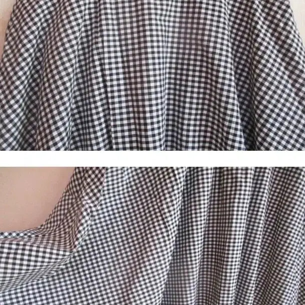 [BUNJANG] Uniqlo Black Check Skirt L / 유니클로, 블랙체크 스커트 (새옷) L