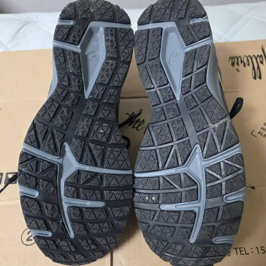 [BUNJANG] Asics Jog 100 S Steel Grey 2E Wide Sneakers / (270) 아식스 조그 100 S 스틸 그레이  2E 와이드