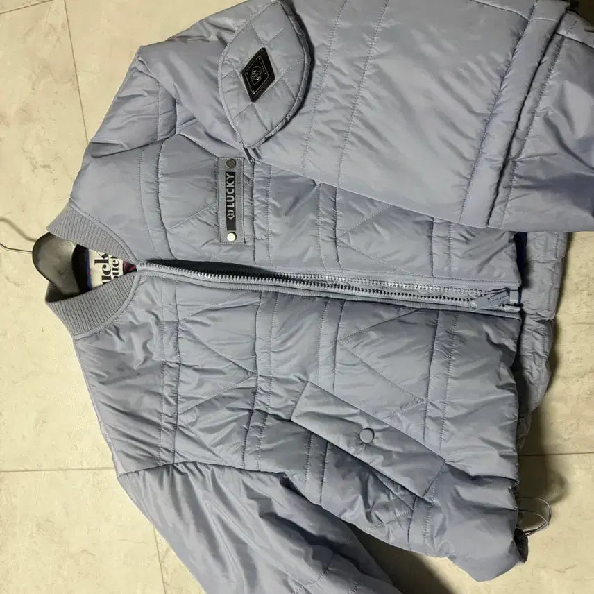 [BUNJANG] Lucky Chouette Diamond Quilted Short Padded Jacket / 럭키슈에뜨 패딩