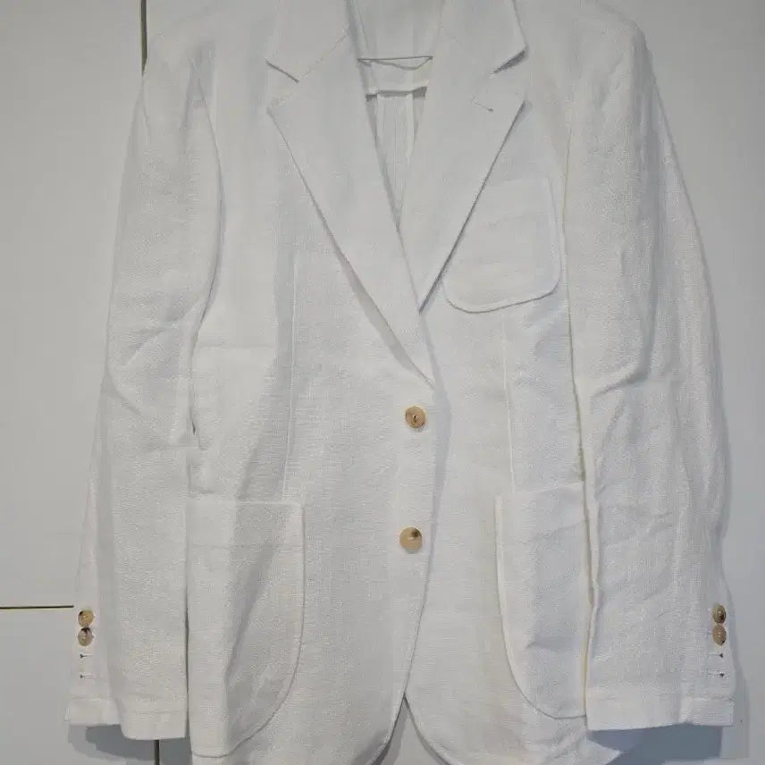 [SOLD OUT] 화이트 린넨 여름 자켓