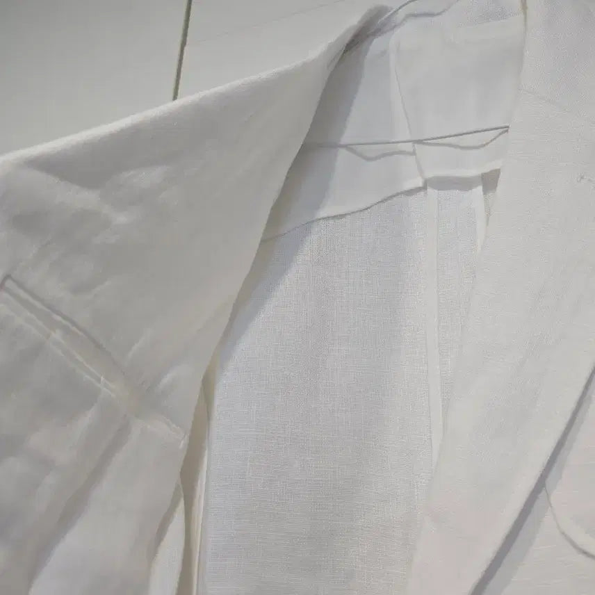 [SOLD OUT] 화이트 린넨 여름 자켓