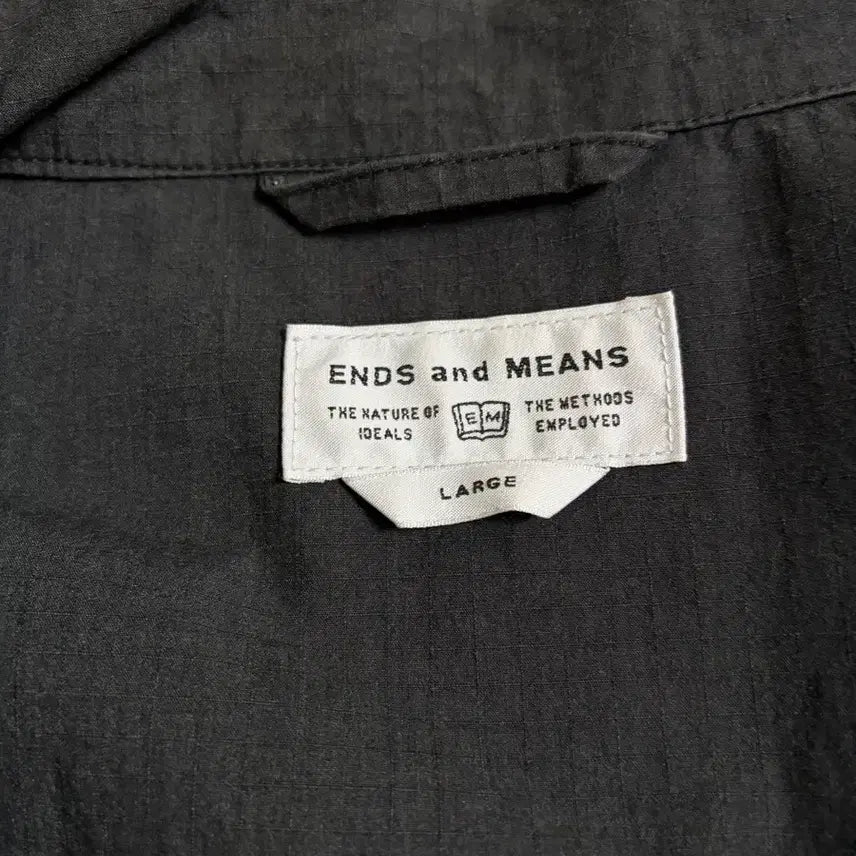 [BUNJANG] Ends and Means BDU Jacket Black L / [L] ends and means BDU 자켓