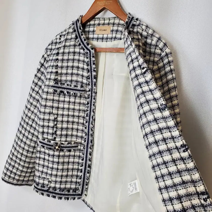 [BUNJANG] CC Collect Tweed Jacket (Size 55) / 씨씨콜렉트 트위드자켓 55