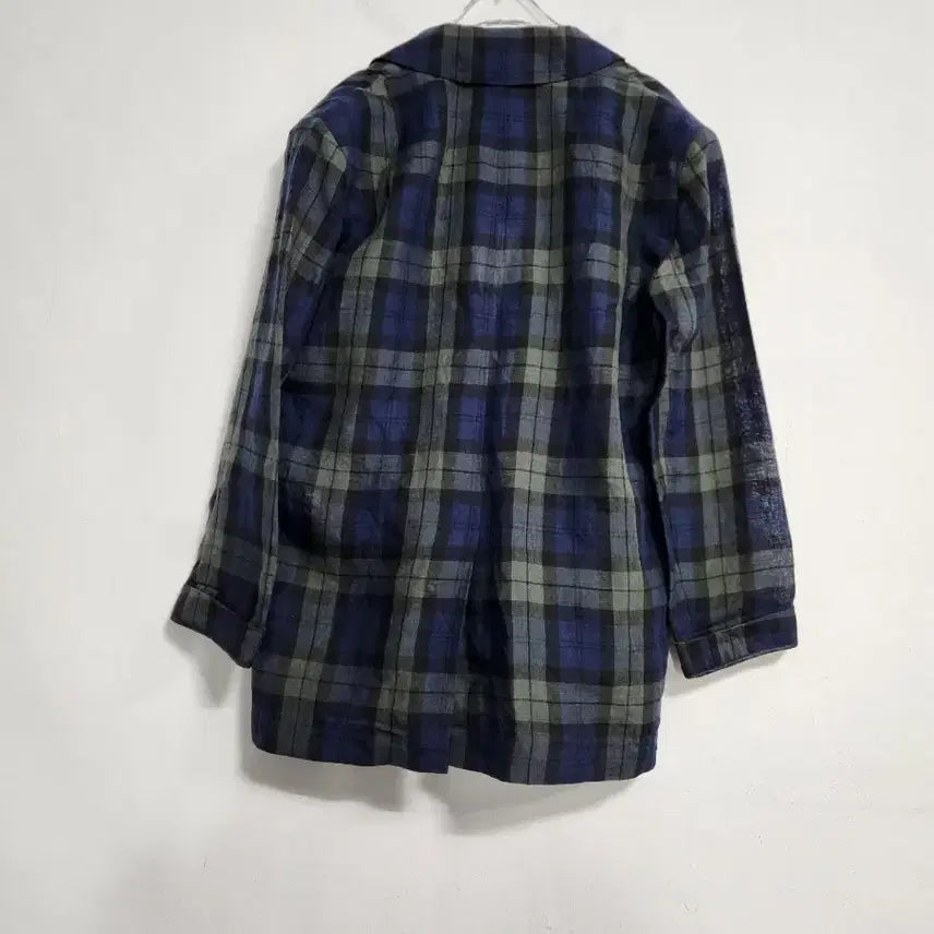 [BUNJANG] Studio Tomboy Linen Checkered Oversized Jacket / 스튜디오톰보이2021린넨100% 체크  박시자켓66