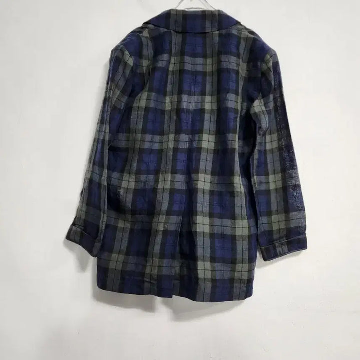 [BUNJANG] Studio Tomboy Linen Checkered Oversized Jacket / 스튜디오톰보이2021린넨100% 체크  박시자켓66