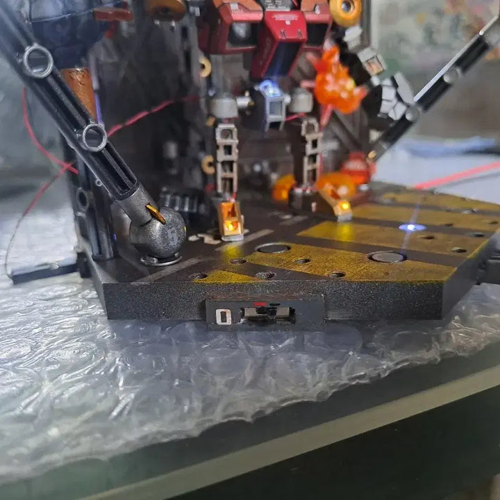 [BUNJANG] Bandai Gundam Display Base Full Custom Painted / 반다이 프라모델 건담 디스플레이 베이스 플도색작 팝니다