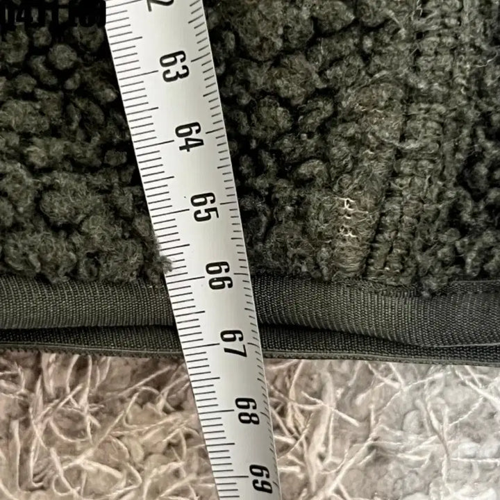 [BUNJANG] Adidas Fleece Zip-Up Jacket Khaki XL / 아디다스 플리스 집업 자켓 카키xl 0411