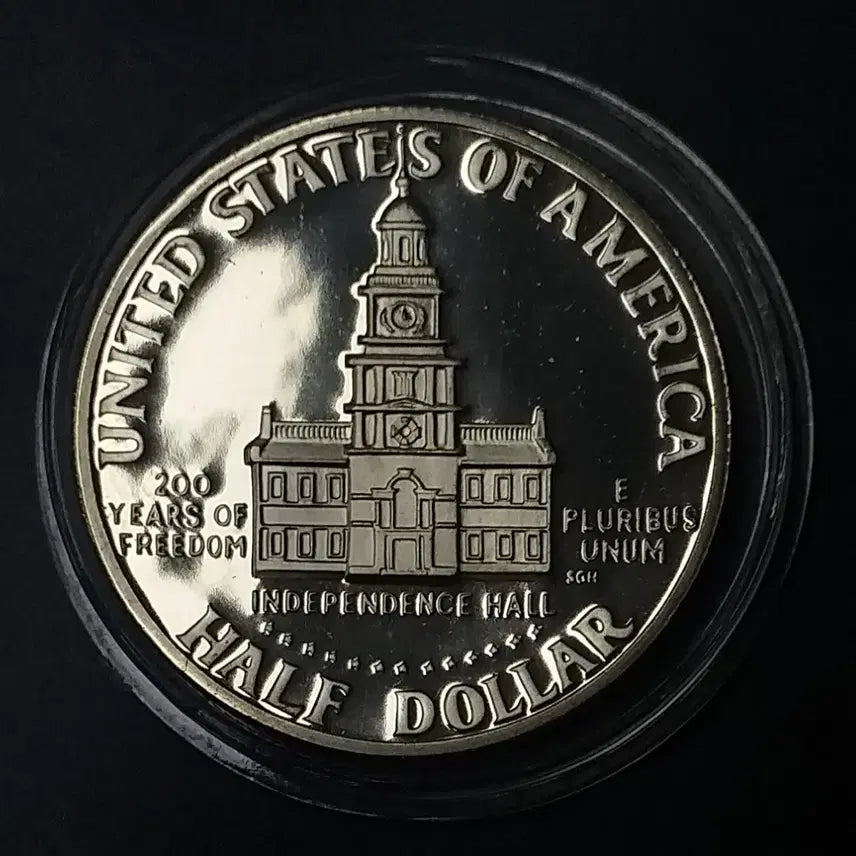 [BUNJANG] 200th Anniversary of Korean Independence Commemorative Half Dollar Proof Silver Coin (Unused) / [은화] [미사용] 독립 200주년 기념 하프달러 프루프 은화 w299