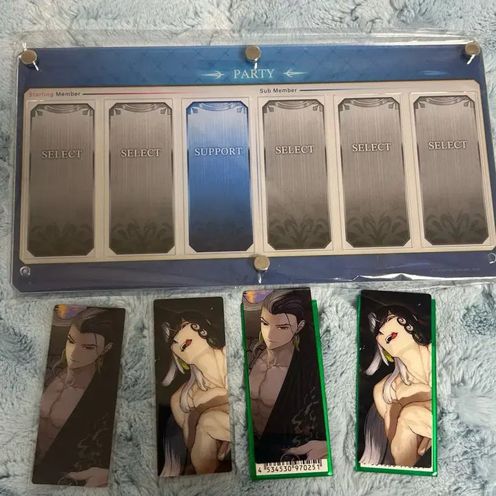 [SOLD OUT] 페그오 FGO 편성화면풍 아크릴 + 아시야 도만 편성화면풍 카드