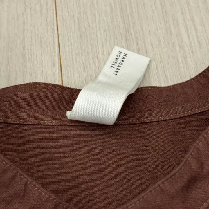 [BUNJANG] Margaret Howell MHL Collarless Shirt XL / 마가렛호웰 mhl 카라리스 셔츠 XL