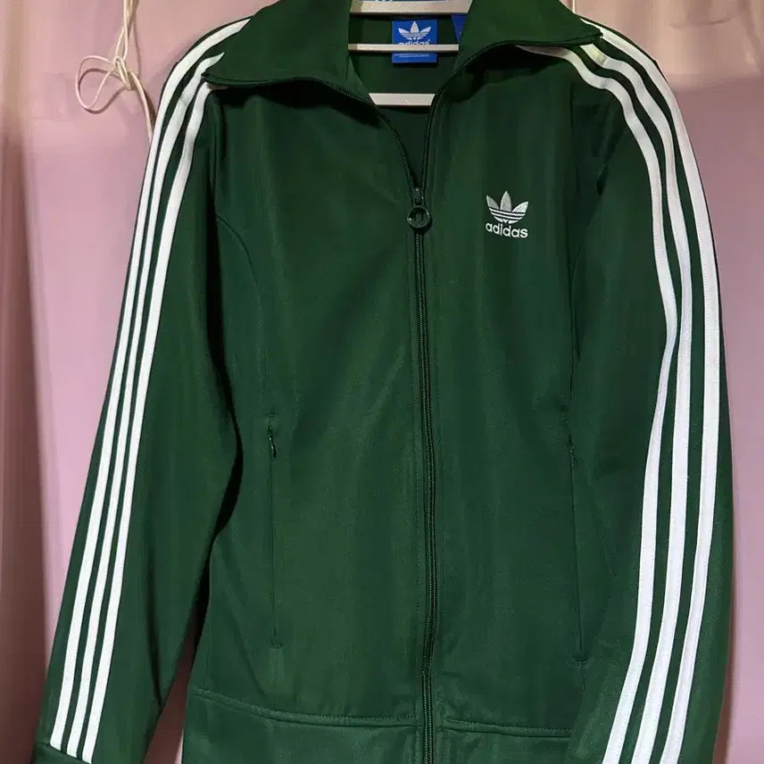 [BUNJANG] Adidas Europa Green Track Top / 아디다스져지 아디다스 유로파 그린 트랙탑 불꽃져지 집업 파이어버드