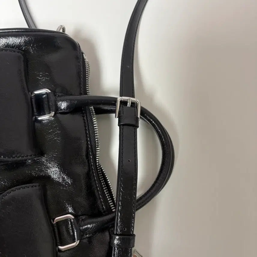[BUNJANG] Standoil Chubi Half Bag Black / 스탠드오일 가방 츄비 하프백 블랙