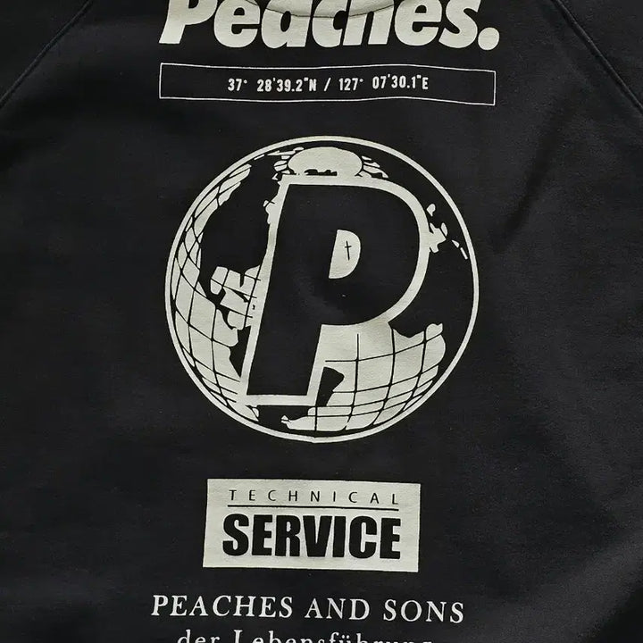 [BUNJANG] Peaches. One Universe Hoodie Black / 피치스(Peaches.) 원유니버스 후드티 블랙피치스(Peache