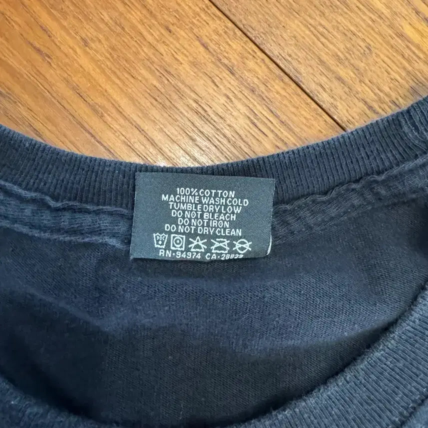 [SOLD OUT] (105)스투시 꼼데 CDG 반팔티 블랙 L