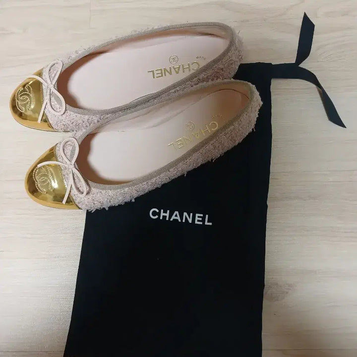 [SOLD OUT] 샤넬 트위드 발레리나 플랫슈즈