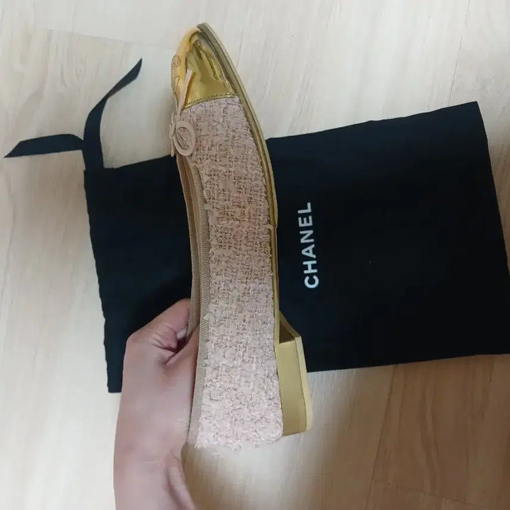 [SOLD OUT] 샤넬 트위드 발레리나 플랫슈즈