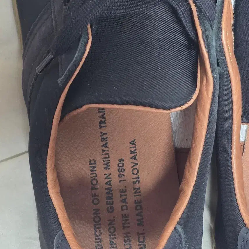 [BUNJANG] Riofa German Army Black 1700F Shoes / 리오파 독일군 블랙 1700F 38사이즈