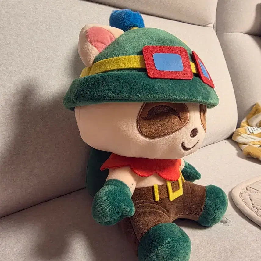 [BUNJANG] League of Legends Teemo Plush Doll / 새상품) 롤 Lol 리그 오브 레전드 티모 인형